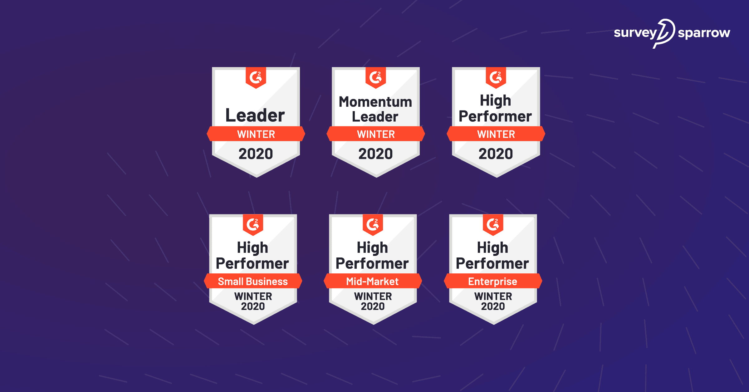 SurveySparrow Named Leader of Winter 2020 in G2 Crowd Grid! SurveySparrow Named Leader of Winter 2020 in G2 Crowd Grid!