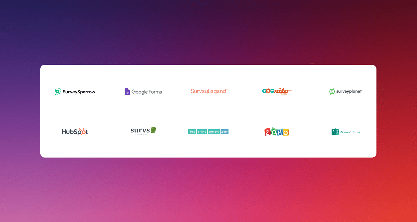 Top 10 LimeSurvey Alternatives In 2024 Top 10 LimeSurvey Alternatives In 2024
